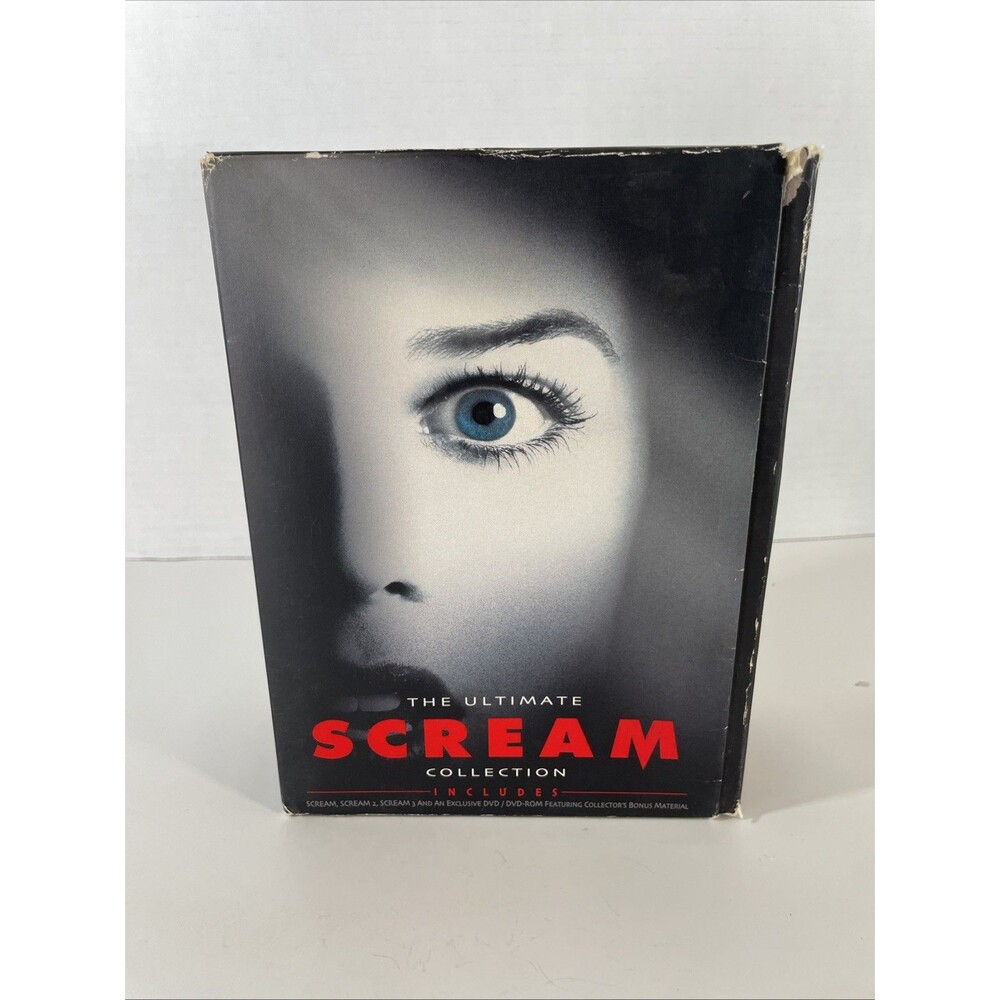 The Ultimate Scream Collection DVD Box Set Scream 1-3 + Bonus Disc Wes Craven